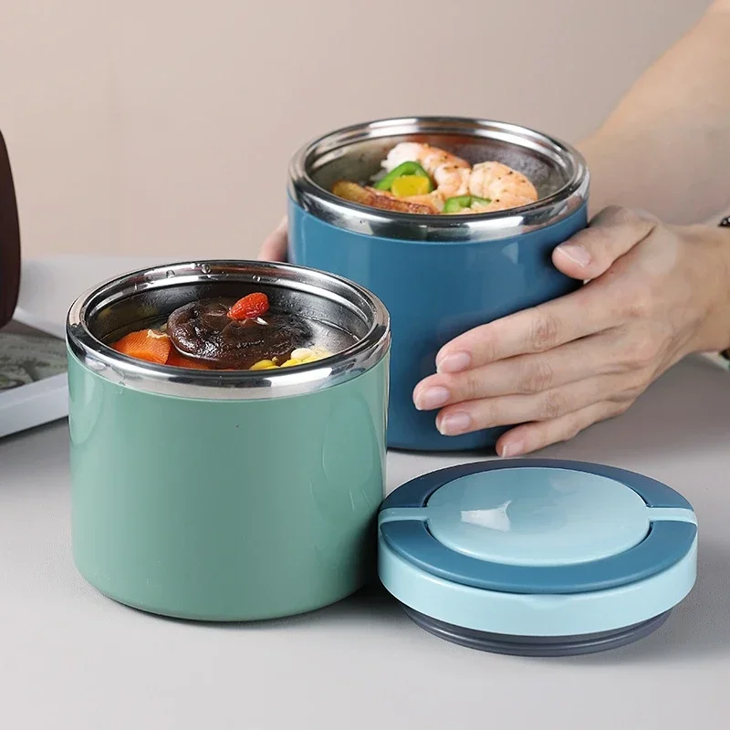 Stainless Bento Box - Paslanmaz Çelik Gıda Termal Kavanoz Vakum