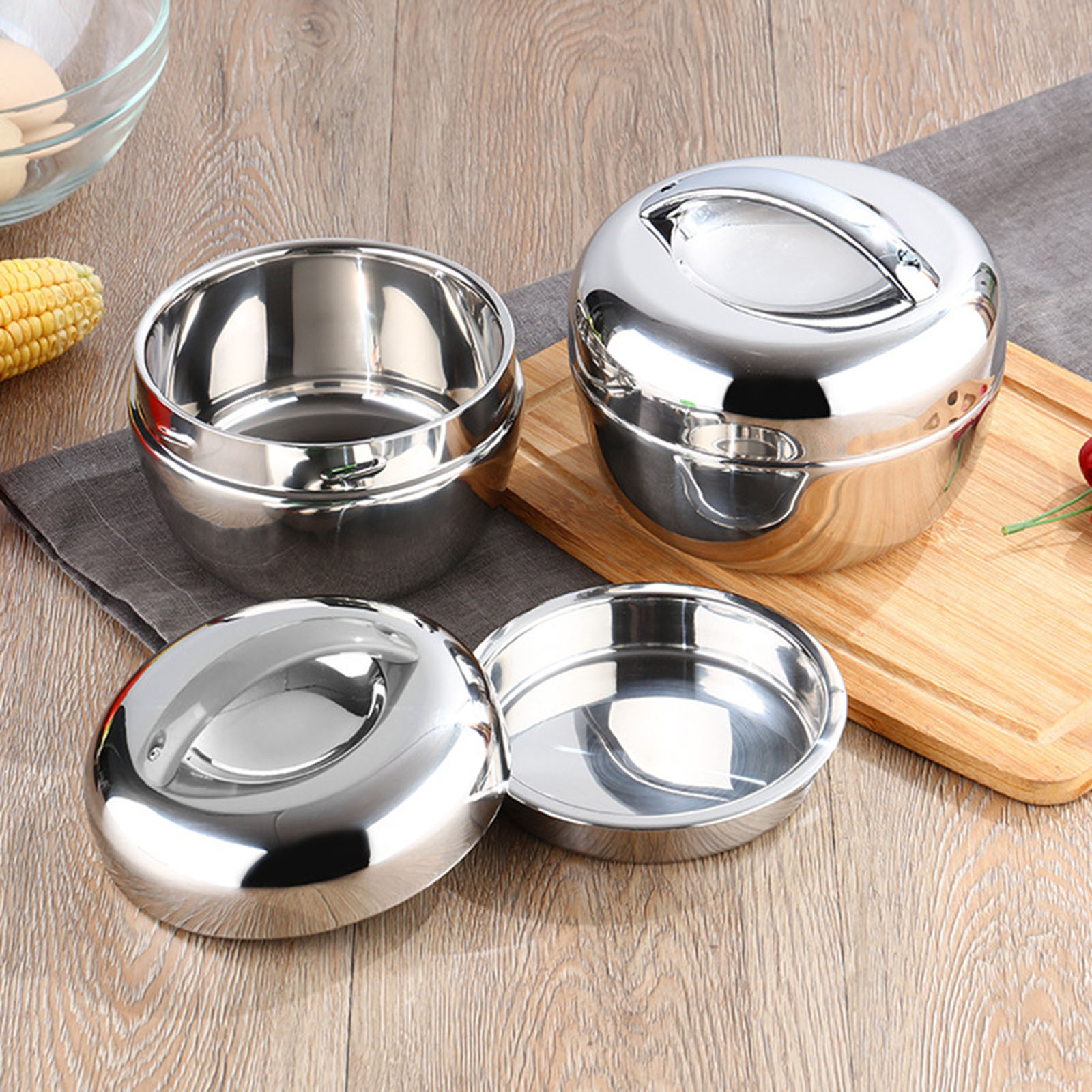 Stainless Bento Box - Paslanmaz çelik yalıtımlı termos şişe için