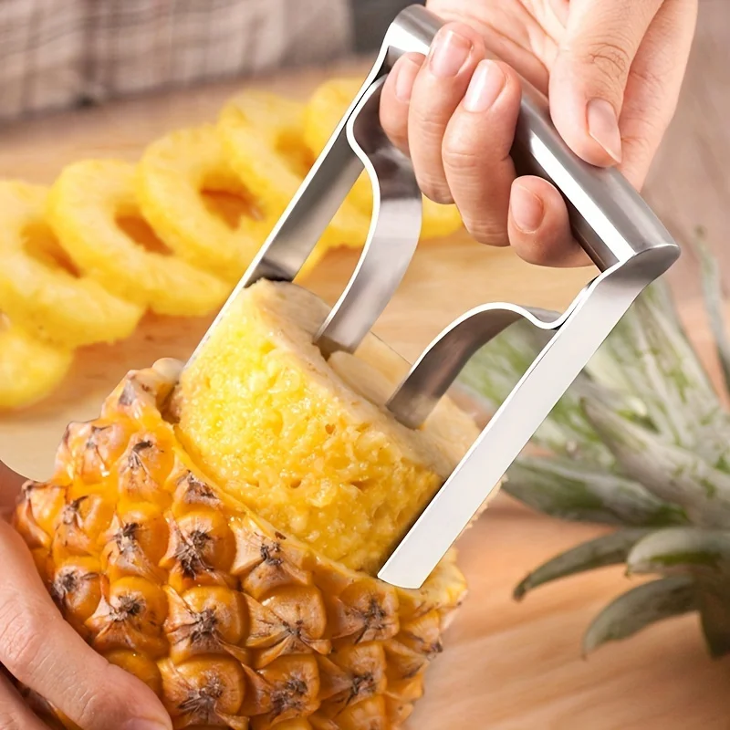 Pineapple Corer Slicer - 1 adet Ananas Soyucu Kesici Ananas