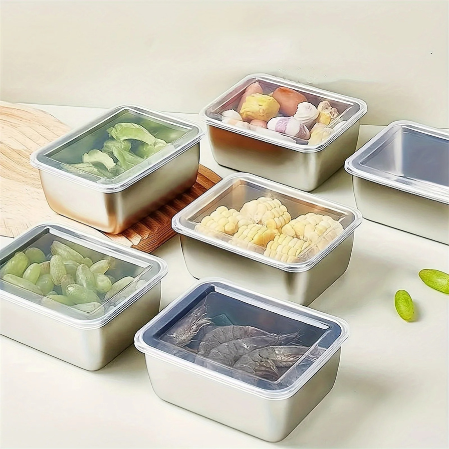 Stainless Bento Box - 1/3/5 adet paslanmaz çelik gıda saklama