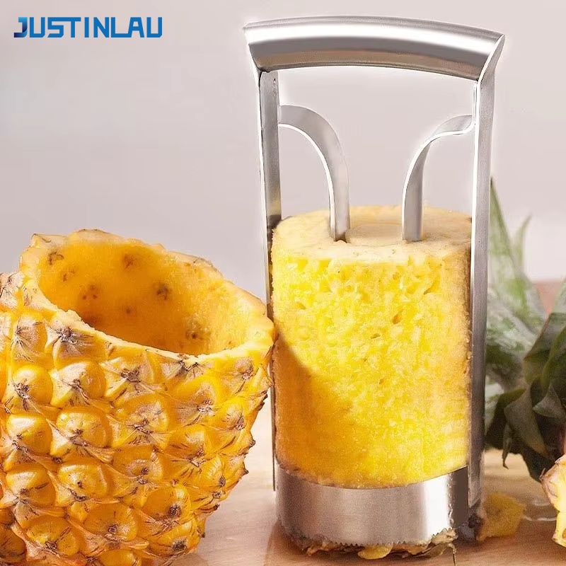 Pineapple Corer Slicer - JUSTINLAU Paslanmaz Çelik Ananas Soyucu Kesici