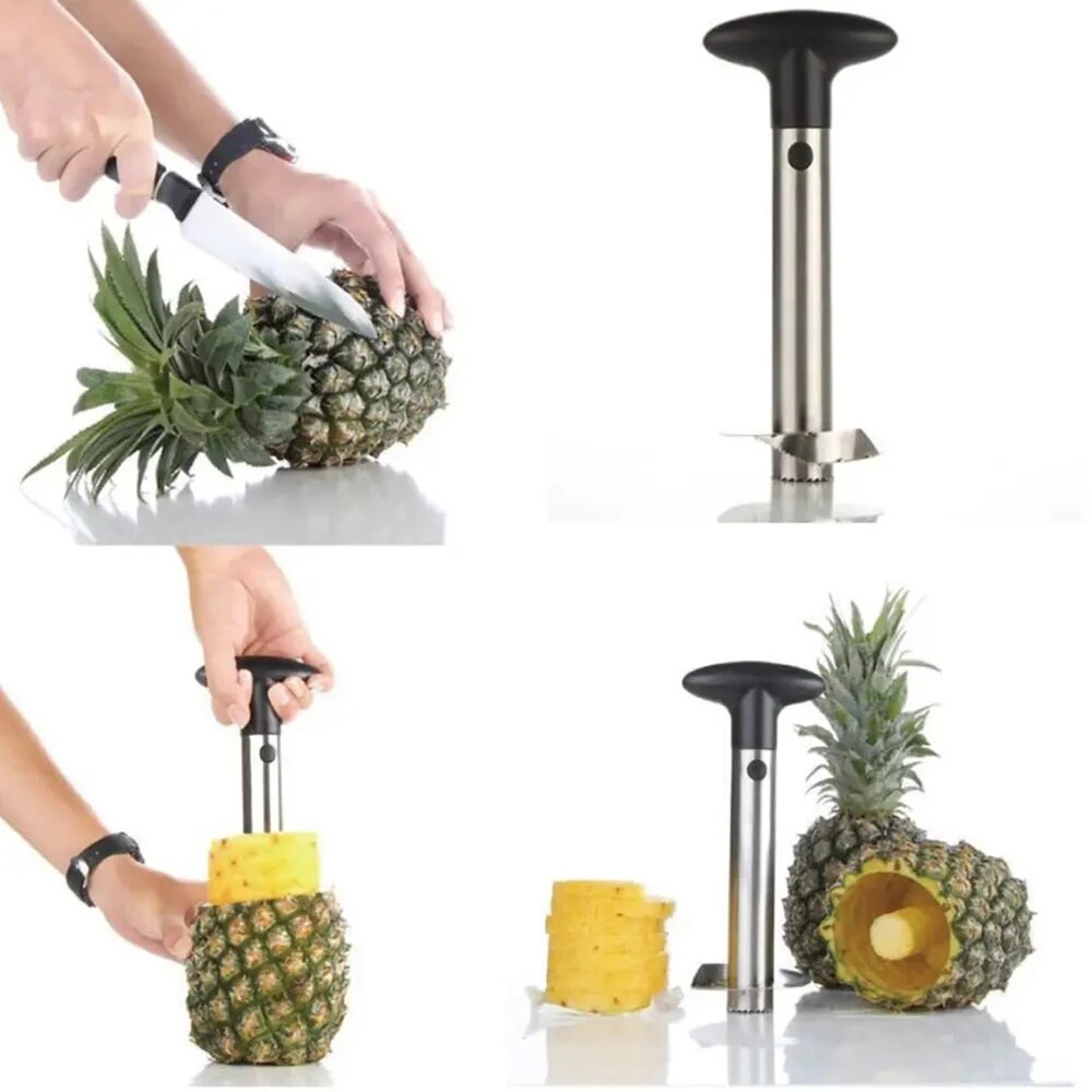 Paslanmaz Çelik Ananas Soyucu  - Pineapple Corer Slicer incelemesi ve fiyatı