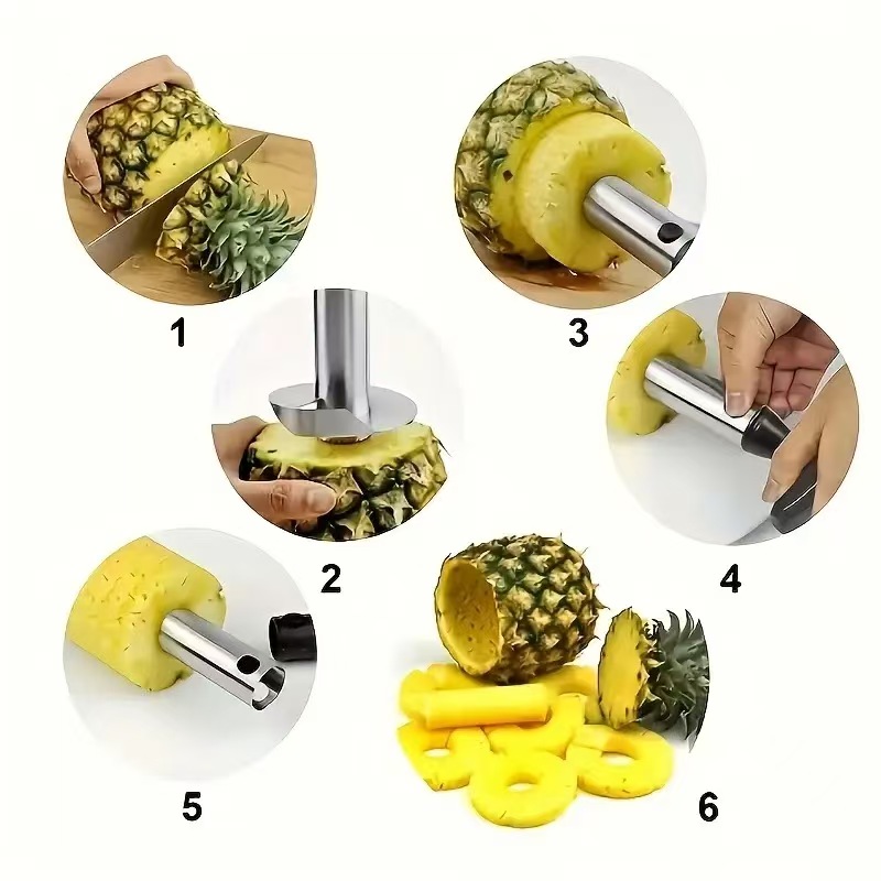 En Çok Satan Üç Renkli Çok Fon - Pineapple Corer Slicer incelemesi ve fiyatı