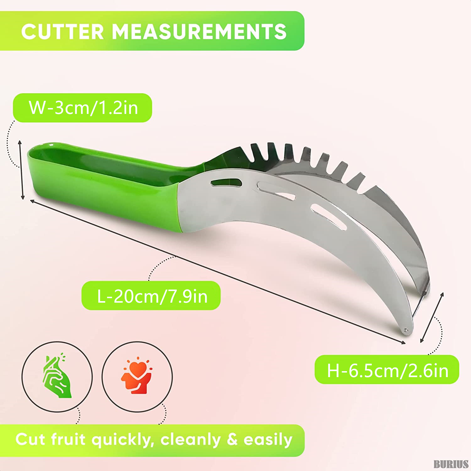 Paslanmaz karpuz dilimleme kes - Pineapple Corer Slicer incelemesi ve fiyatı