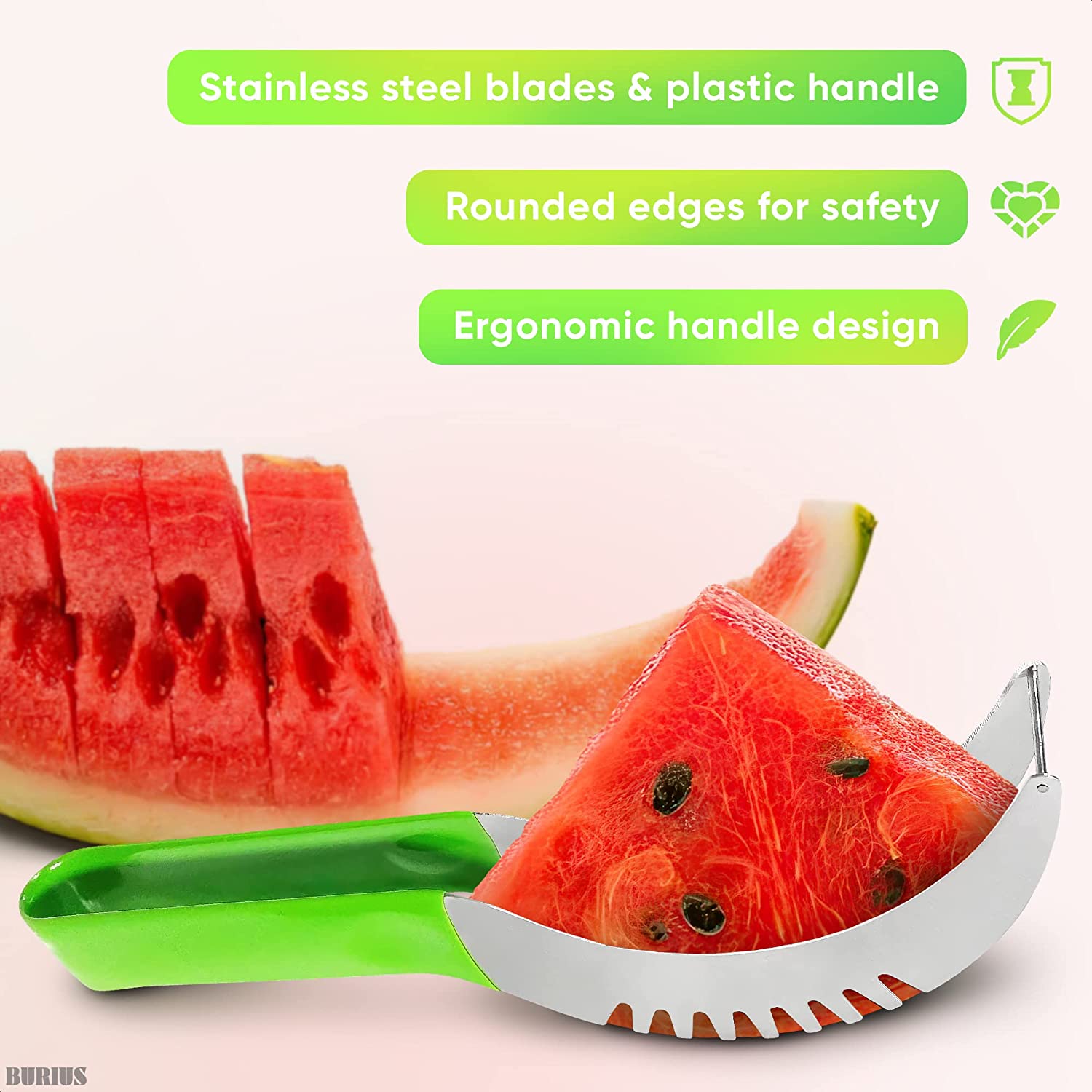 Paslanmaz karpuz dilimleme kes - Pineapple Corer Slicer incelemesi ve fiyatı