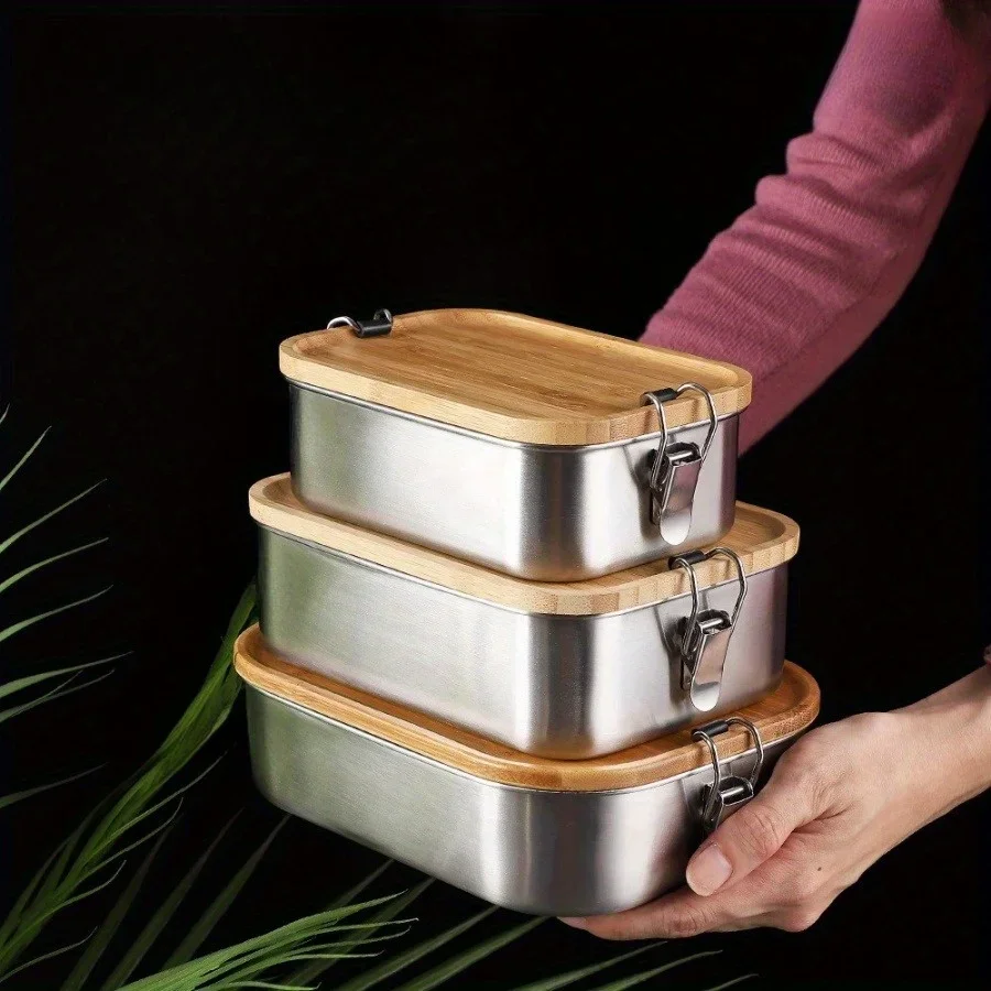 Yeni 304 Paslanmaz Çelik Bambu - Stainless Bento Box incelemesi ve fiyatı