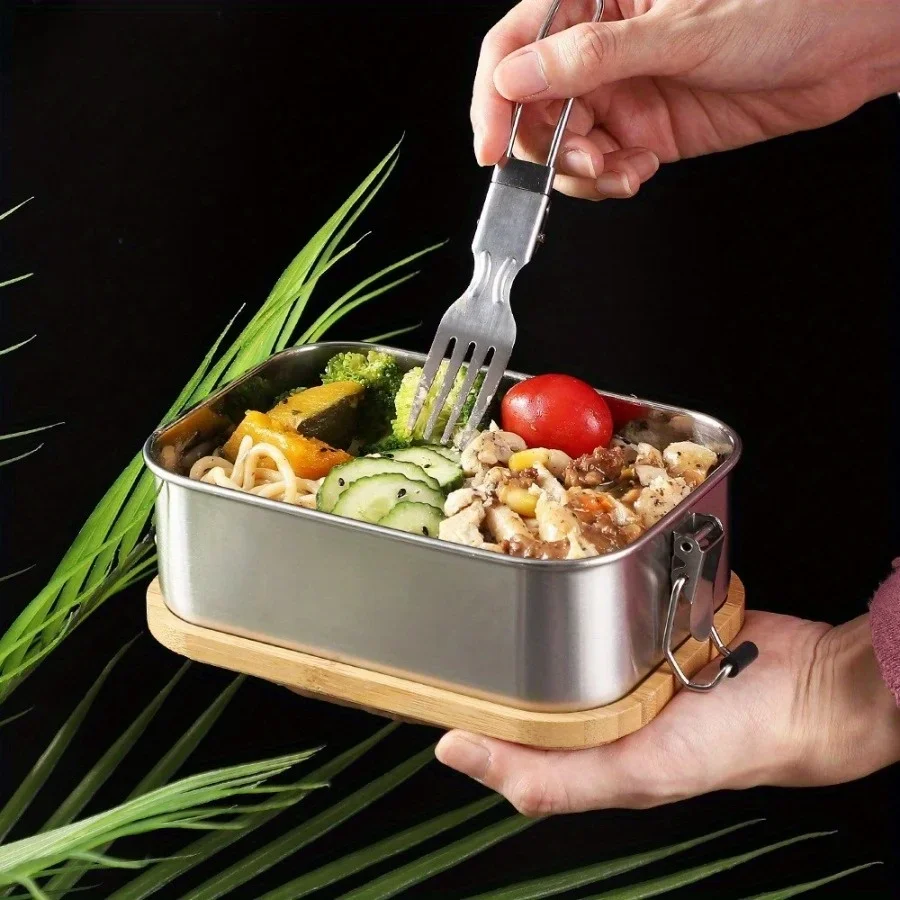 Yeni 304 Paslanmaz Çelik Bambu - Stainless Bento Box incelemesi ve fiyatı