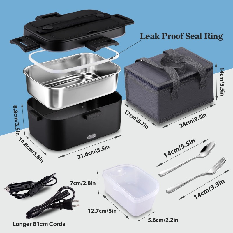Elektrikli Isıtmalı Yemek Kutu - Stainless Bento Box incelemesi ve fiyatı