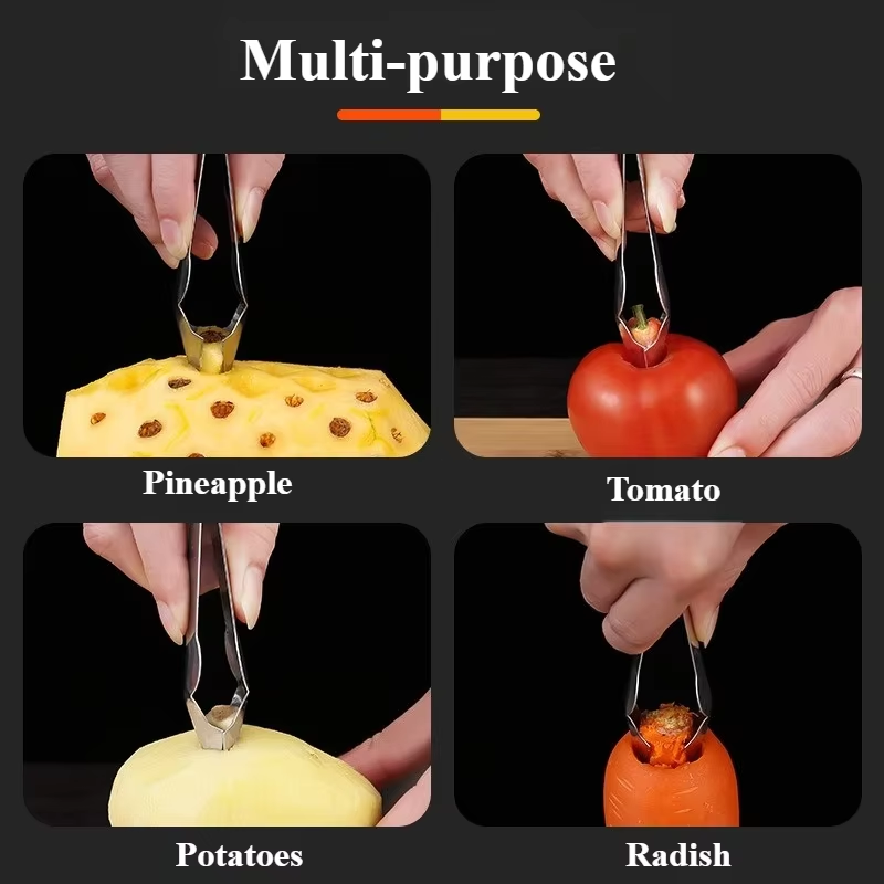 Paslanmaz Çelik Çilek Soyucu M - Pineapple Corer Slicer incelemesi ve fiyatı